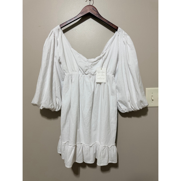 Show Me Your Mumu White Mandi Mini Dress - Picture 3 of 7